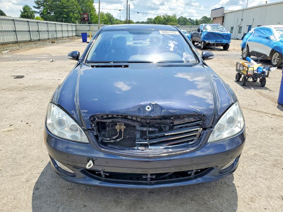 2008 Mercedes-benz S-klasse VIN WDDNG71X88A181463 COPART salvage auction — FRONT END, Al - Cert Of Title-Salvage Title, sold $650 on 2026-08-06 (photo 5)