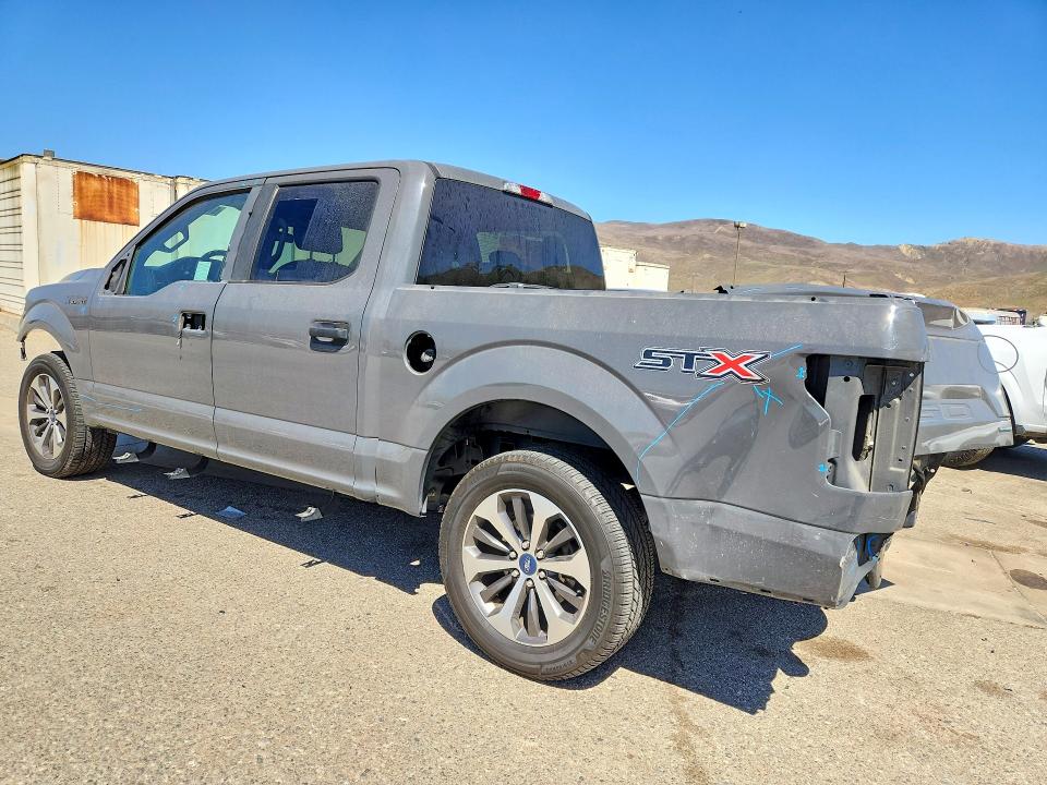 2020 Ford F-150 VIN 1FTEW1CP4LFA58097 COPART salvage auction — REAR END, Ca - Salvage Certificate, sold $8,500 on 2026-08-21 (photo 2)