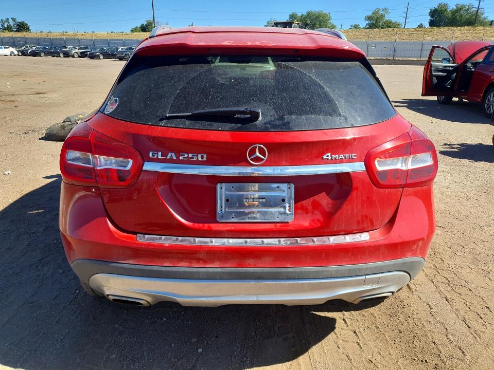 2016 Mercedes-benz Gla-klasse VIN WDCTG4GB0GJ209048 COPART salvage auction — FRONT END, Co - Dis/Dlr/Exp Only Clean Title, sold $1,500 on 2026-07-27 (photo 6)