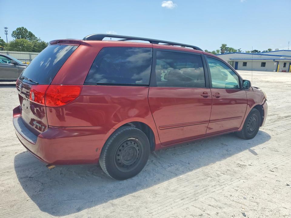 2010 Toyota Sienna VIN 5TDKK4CC3AS323506 COPART salvage auction — FRONT END, Fl - Certificate Of Title (P), sold $625 on 2026-07-29 (photo 3)