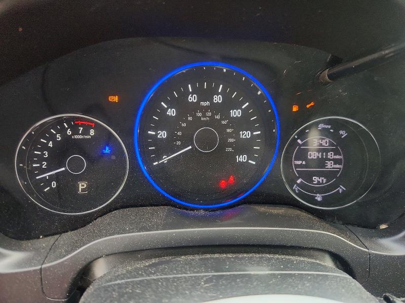 2020 Honda Hr-v VIN 3CZRU6H30LM711710 COPART salvage auction — MINOR DENT/SCRATCHES, MA - CERTIFICATE OF TITLE (P), sold $7,300 on 2026-08-21 (photo 9)