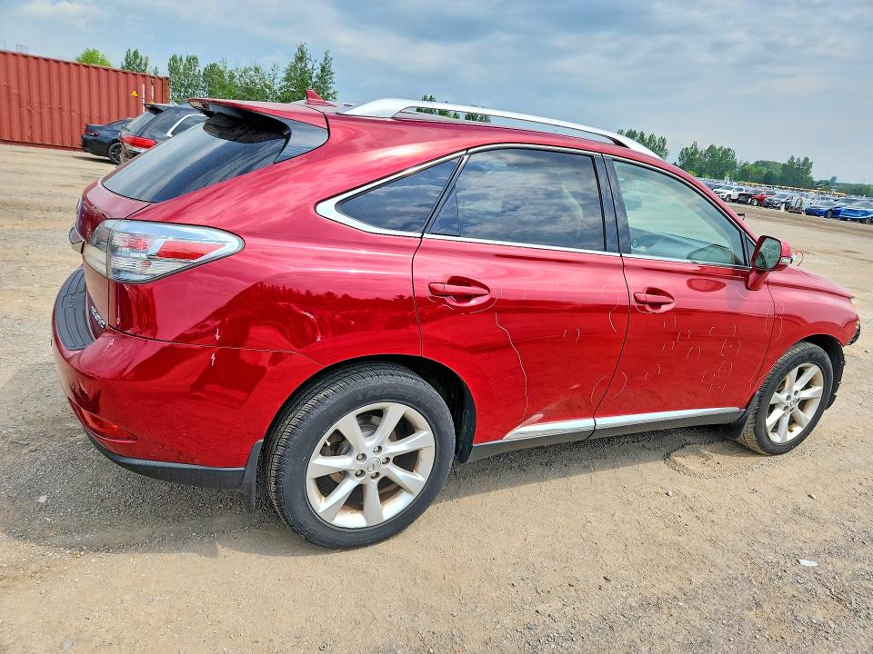 2011 Lexus Rx VIN JTJBK1BA7B2437934 COPART salvage auction — FRONT END, On - Permit Salvage, sold $3,050 on 2026-07-21 (photo 3)