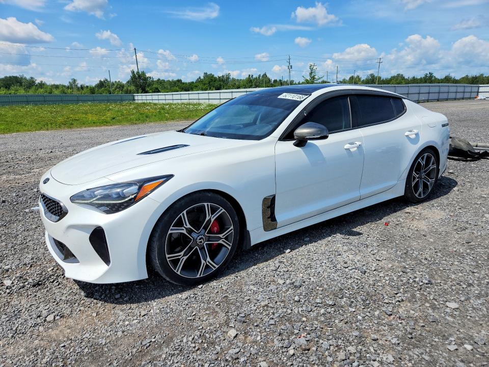 2018 Kia Stinger VIN KNAE35LC3J6028869 — COPART salvage auction photo