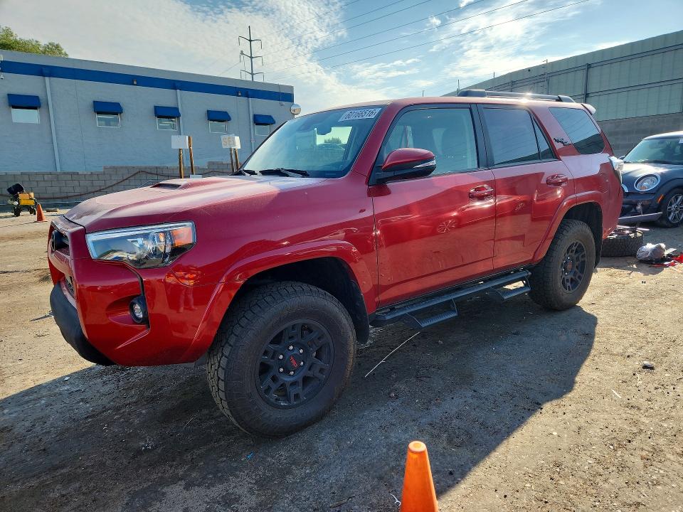 2024 Toyota 4runner VIN JTERU5JR8R6274347 COPART salvage auction — SIDE, Nm - Cert Of Title-Salvage, sold $425 on 2026-07-23 (photo 1)