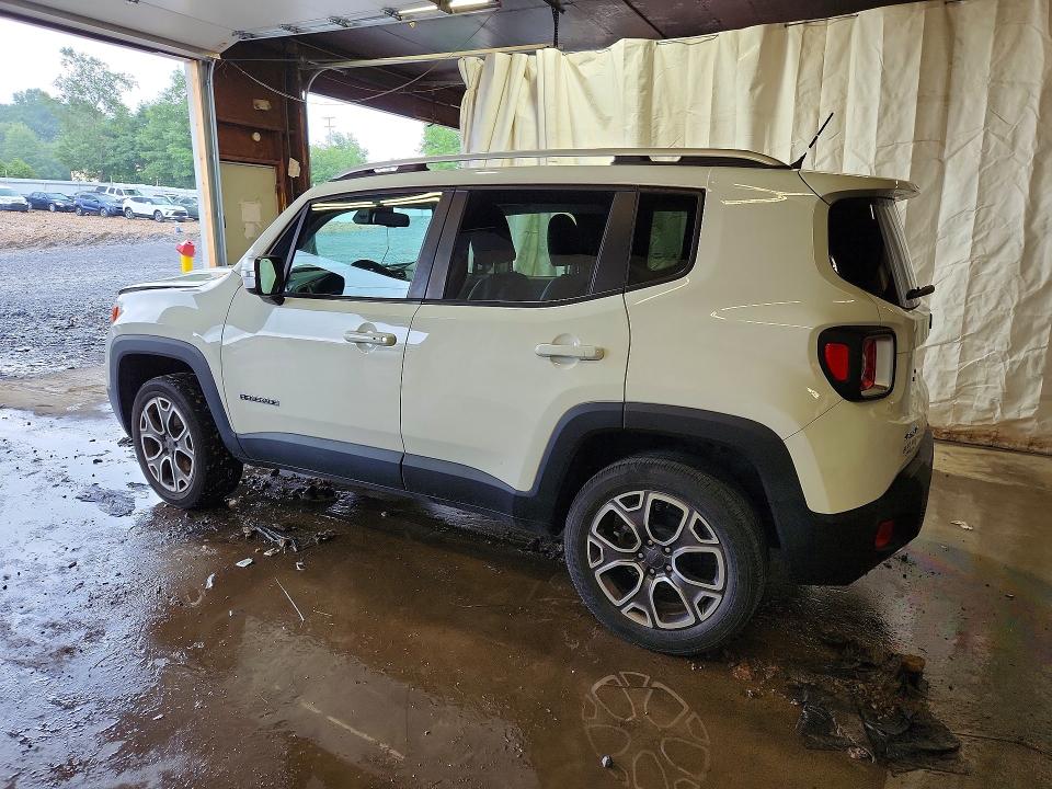 2016 Jeep Renegade VIN ZACCJBDT5GPD32028 COPART salvage auction — FRONT END, Pa - Certificate Of Salvage, sold $2,200 on 2026-07-16 (photo 2)