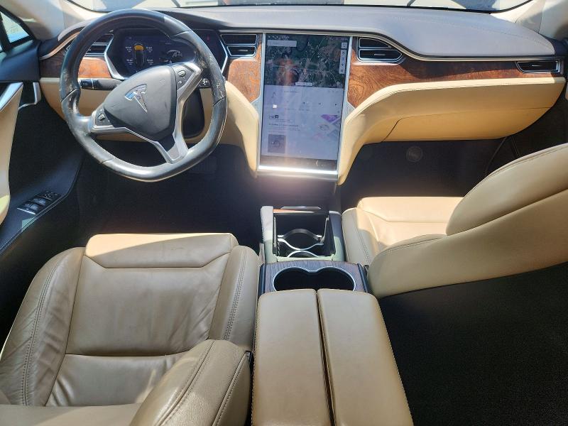 2017 Tesla Model s VIN 5YJSA1E26HF206457 COPART salvage auction — WATER/FLOOD, MS - CERT OF TITLE - FLOOD SALVAGE, sold $400 on 2026-07-29 (photo 8)