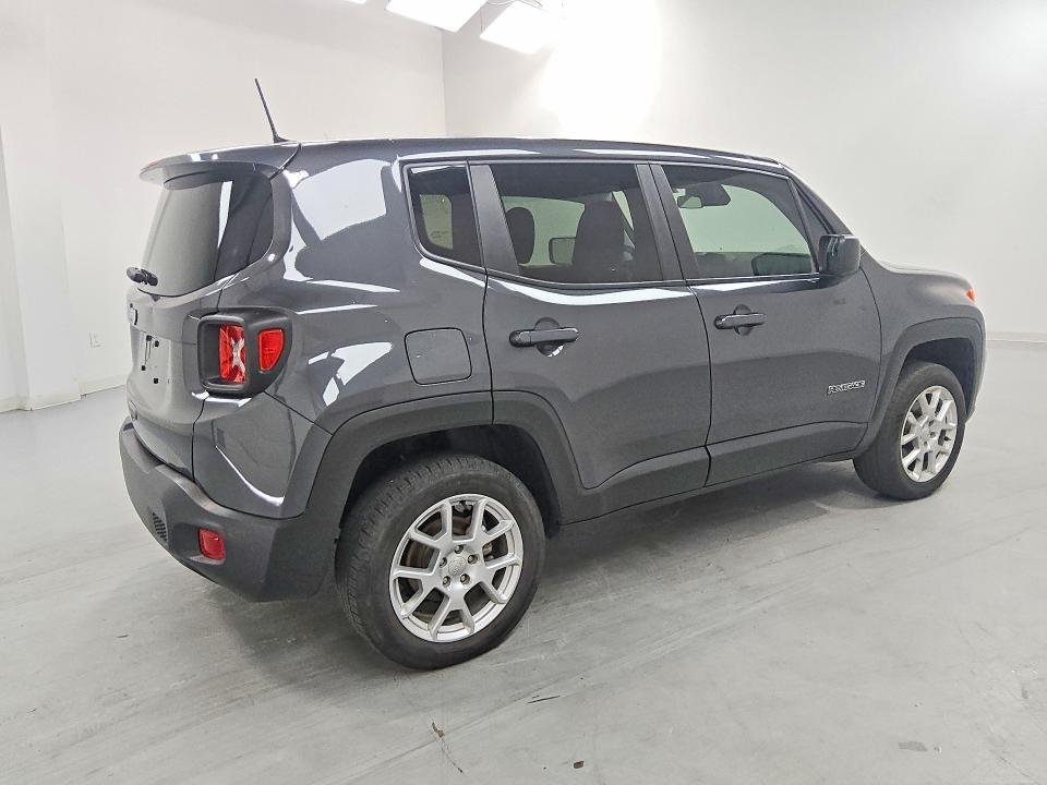 2023 Jeep Renegade VIN ZACNJDB12PPP14472 COPART salvage auction — NORMAL WEAR, WV - CERTIFICATE OF TITLE, sold $6,300 on 2026-07-21 (photo 3)