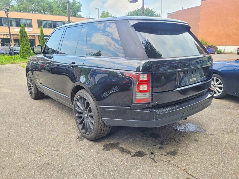 2014 Land rover RANGE ROVER VIN SALGS2TF2EA177793 COPART salvage auction — MINOR DENT/SCRATCHES, ON - PERMIT NO BRAND - UNFIT (P), sold $11,700 on 2026-07-30 (photo 3)