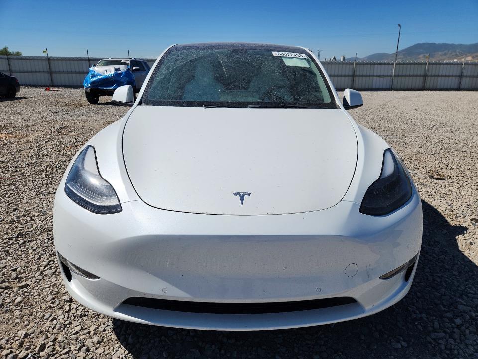 2022 Tesla Model y VIN 7SAYGDEE1NF523145 COPART salvage auction — REAR END, Ut - Salvage Certificate, sold $12,000 on 2026-07-28 (photo 5)