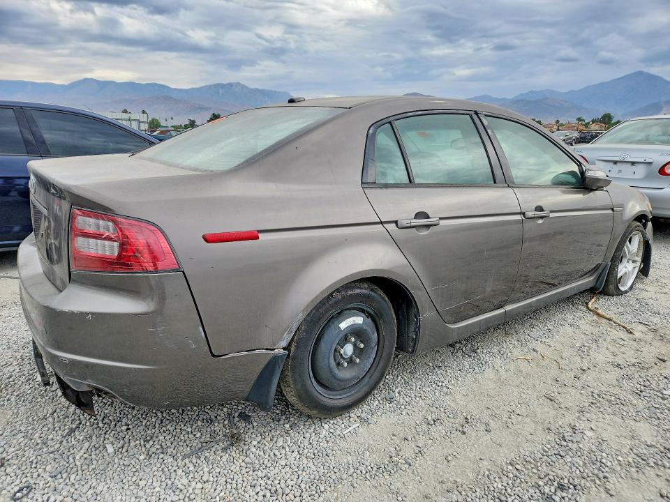 2007 Acura Tl VIN 19UUA66267A010306 COPART salvage auction — FRONT END, Ca - Lien Papers-Clean Or Ac, sold $200 on 2026-07-22 (photo 3)