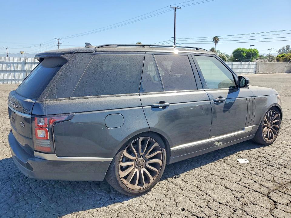 2016 Land rover RANGE ROVER VIN SALGS2EF7GA309950 COPART salvage auction — MINOR DENT/SCRATCHES, CA - DIS/DLR/EXP ONLY CLEAN TITLE, sold $3,150 on 2026-07-27 (photo 3)