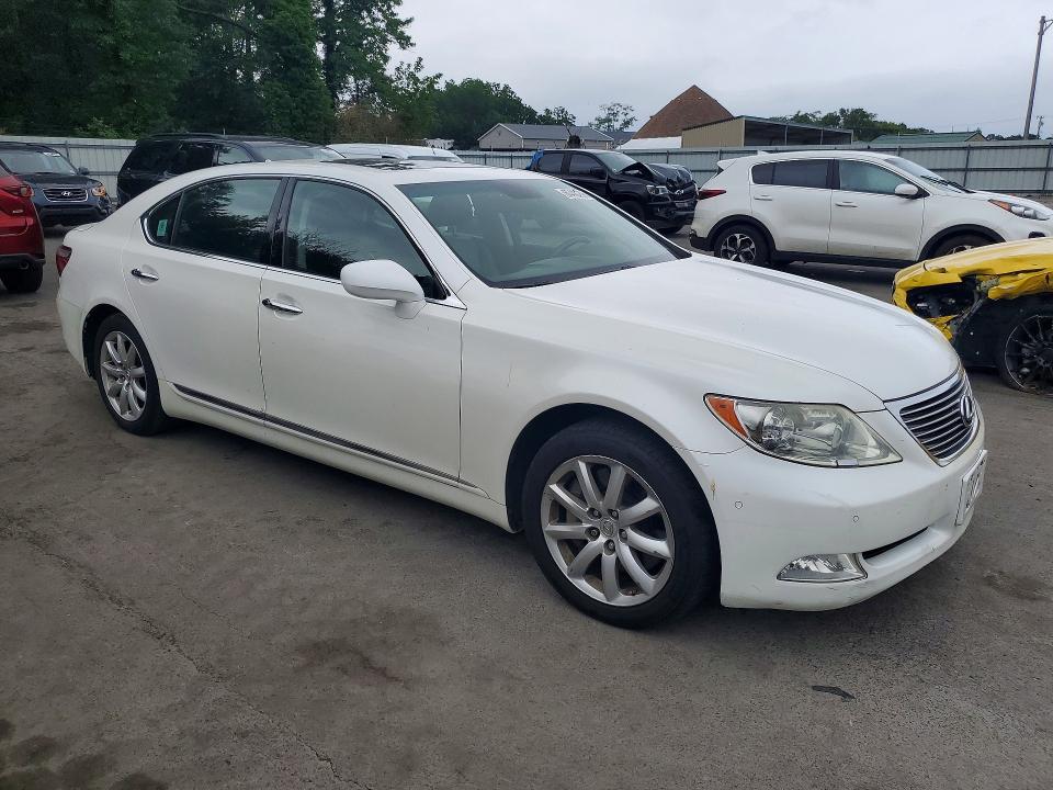 2009 Lexus Ls VIN JTHDL46F695000840 COPART salvage auction — REAR END, NJ - CERT OF TITLE-SALVAGE, sold $875 on 2026-07-28 (photo 4)