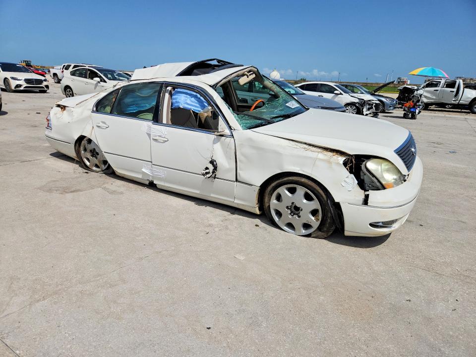 2003 Lexus Ls 430 VIN JTHBN30F930093717 COPART salvage auction — ROLLOVER, LA - CERT OF TITLE-SALVAGE, sold $225 on 2026-07-29 (photo 4)