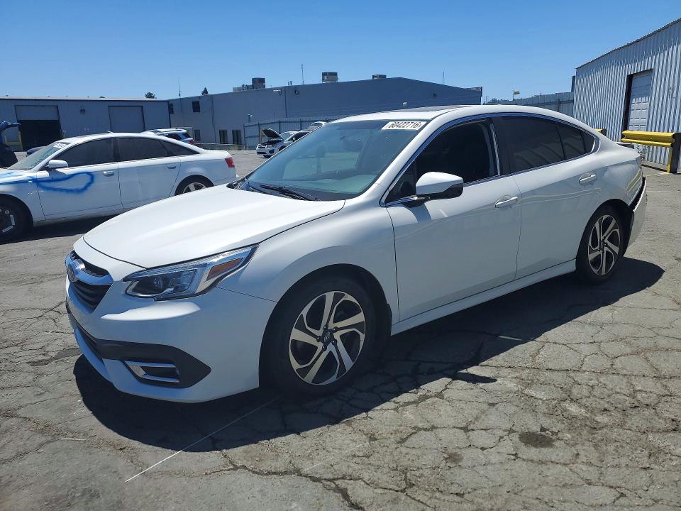 2020 Subaru LEGACY VIN 4S3BWAN62L3030520 COPART salvage auction — REAR END, CA - SALVAGE CERTIFICATE, sold $4,600 on 2026-08-21 (photo 1)