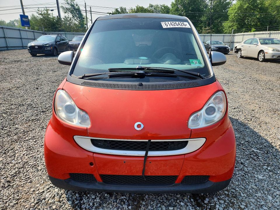 2008 Smart Fortwo VIN WMEEJ31X58K186684 COPART salvage auction — REAR END, NJ - CERT OF TITLE-SALVAGE (P), sold $700 on 2026-08-07 (photo 5)