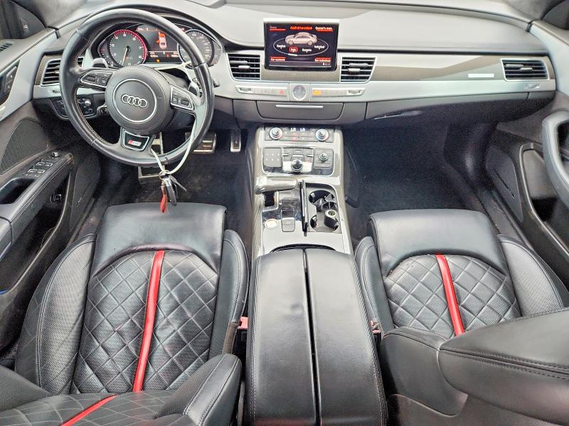 2015 Audi S8 VIN WAUK2AFD5FN015248 COPART salvage auction — REAR END, Tx - Dealer Only Salvage Title, sold $4,150 on 2026-09-08 (photo 8)