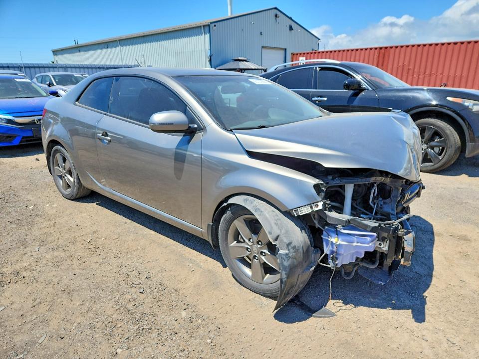 2012 Kia Forte VIN KNAFU6A23C5484333 COPART salvage auction — FRONT END, On - Permit Salvage, sold $200 on 2026-07-30 (photo 4)
