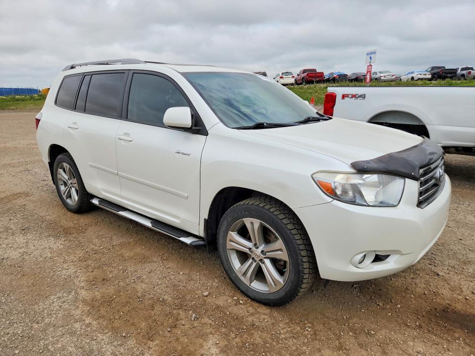 2009 Toyota Highlander VIN JTEES43A692125528 COPART salvage auction — SIDE, AB - BOS - SALVAGE, sold $1,150 on 2026-07-28 (photo 4)