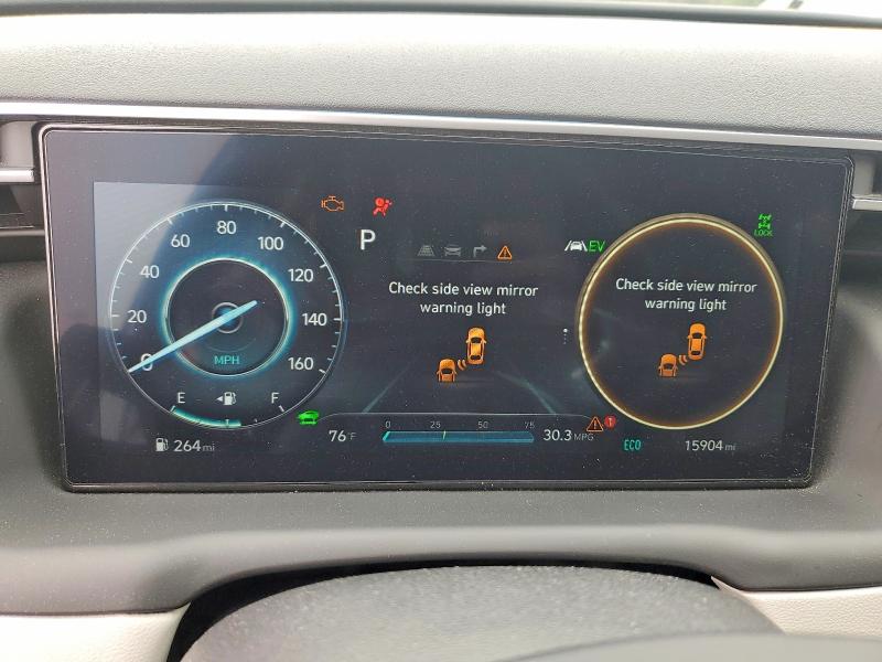 2023 Hyundai VIN KM8JECA17PU099395 COPART salvage auction — FRONT END, Md - Cert Of Salvage > 75% Damage, sold $10,300 on 2026-07-20 (photo 9)