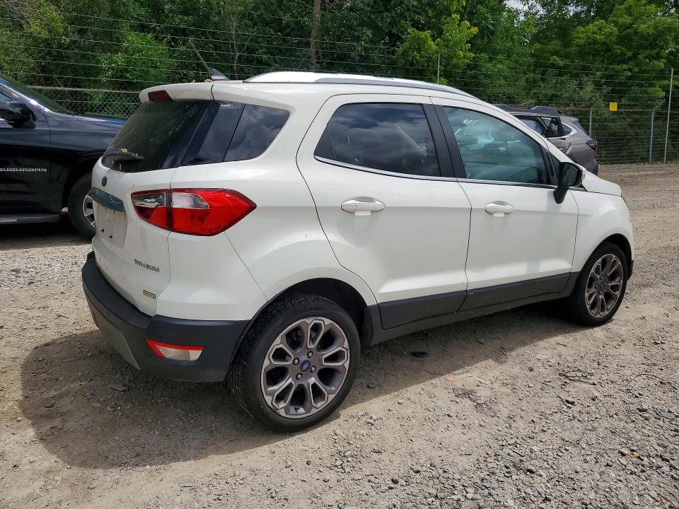2018 Ford Ecosport VIN MAJ3P1VE1JC212415 COPART salvage auction — MECHANICAL, Oh - Certificate Of Title, sold $425 on 2026-07-29 (photo 3)