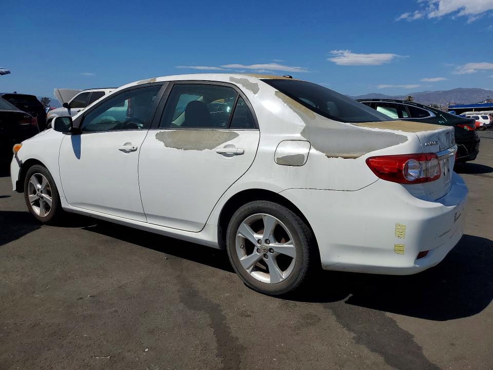 2013 Toyota Corolla VIN 5YFBU4EE9DP124451 COPART salvage auction — FRONT END, Ca - App For Dup Clean Or Ac, sold $700 on 2026-07-23 (photo 2)
