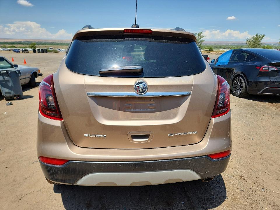 2018 Buick Encore VIN KL4CJASB7JB653360 COPART salvage auction — MECHANICAL, Nm - Certificate Of Title, sold $725 on 2026-07-30 (photo 6)