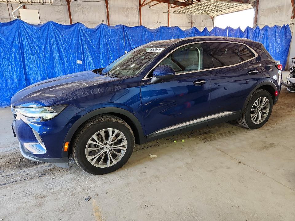 2022 Buick Envision VIN LRBAZLR49ND164850 — COPART salvage auction photo