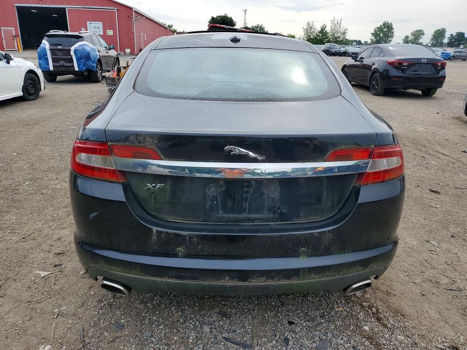 2011 Jaguar Xf VIN SAJXA0FB2BLR99180 COPART salvage auction — WATER/FLOOD, On - Permit No Brand - Unfit, sold $125 on 2026-07-23 (photo 6)