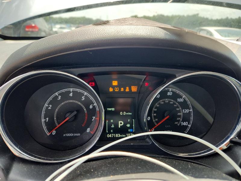 2024 Mitsubishi Outlander VIN JA4ARUAU8RU014120 COPART salvage auction — MINOR DENT/SCRATCHES, Tn - Certificate Of Title (P), sold $8,200 on 2026-09-24 (photo 9)