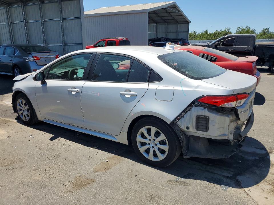 2021 Toyota Corolla VIN 5YFEPMAE7MP196257 COPART salvage auction — REAR END, Ca - Salvage Certificate, sold $5,000 on 2026-07-20 (photo 2)
