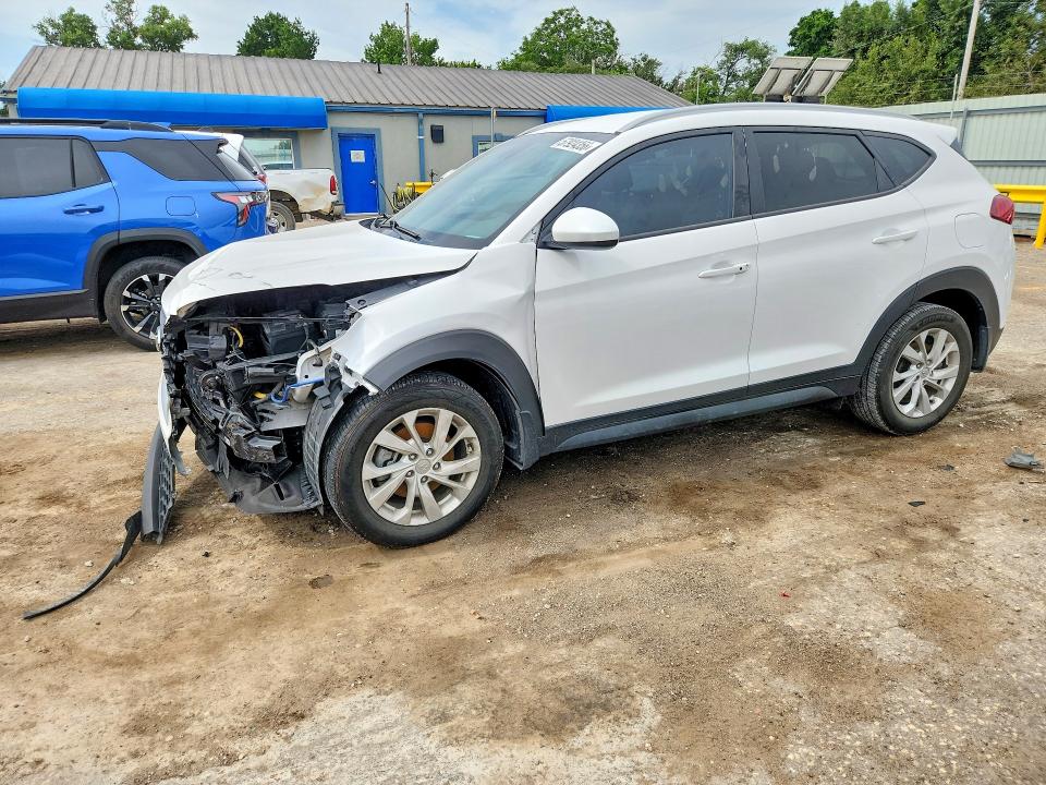 2020 Hyundai Tucson VIN KM8J33A43LU141524 COPART salvage auction — FRONT END, Ks - Cert Of Title-Salvage, sold $2,900 on 2026-07-22 (photo 1)
