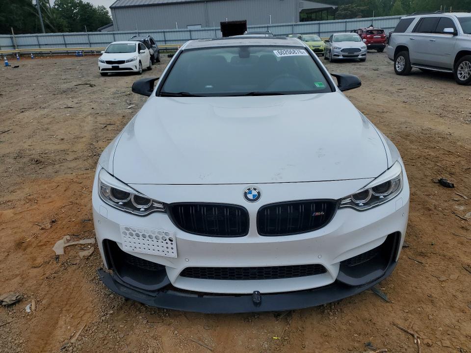 2015 BMW M4 VIN WBS3R9C57FK333042 COPART salvage auction — MECHANICAL, Va - Cert Of Title - Salvage, sold $10,400 on 2026-07-24 (photo 5)
