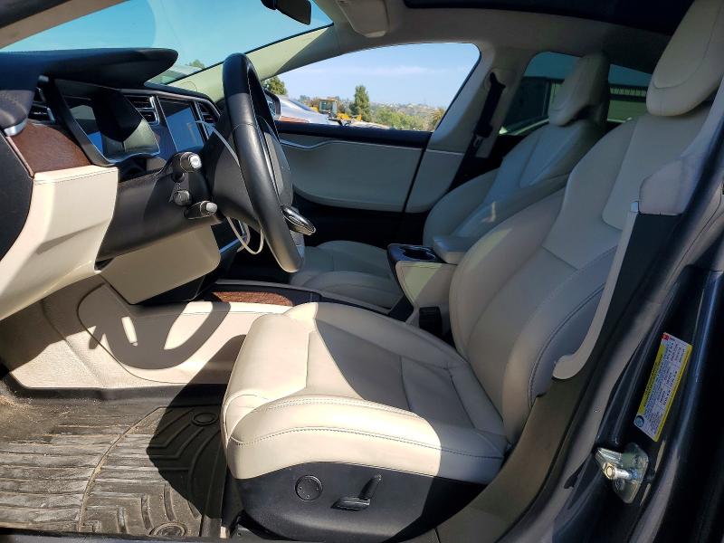 2017 Tesla Model s VIN 5YJSA1E27HF222294 COPART salvage auction — SIDE, CA - SALVAGE CERTIFICATE, sold $6,700 on 2026-07-31 (photo 7)
