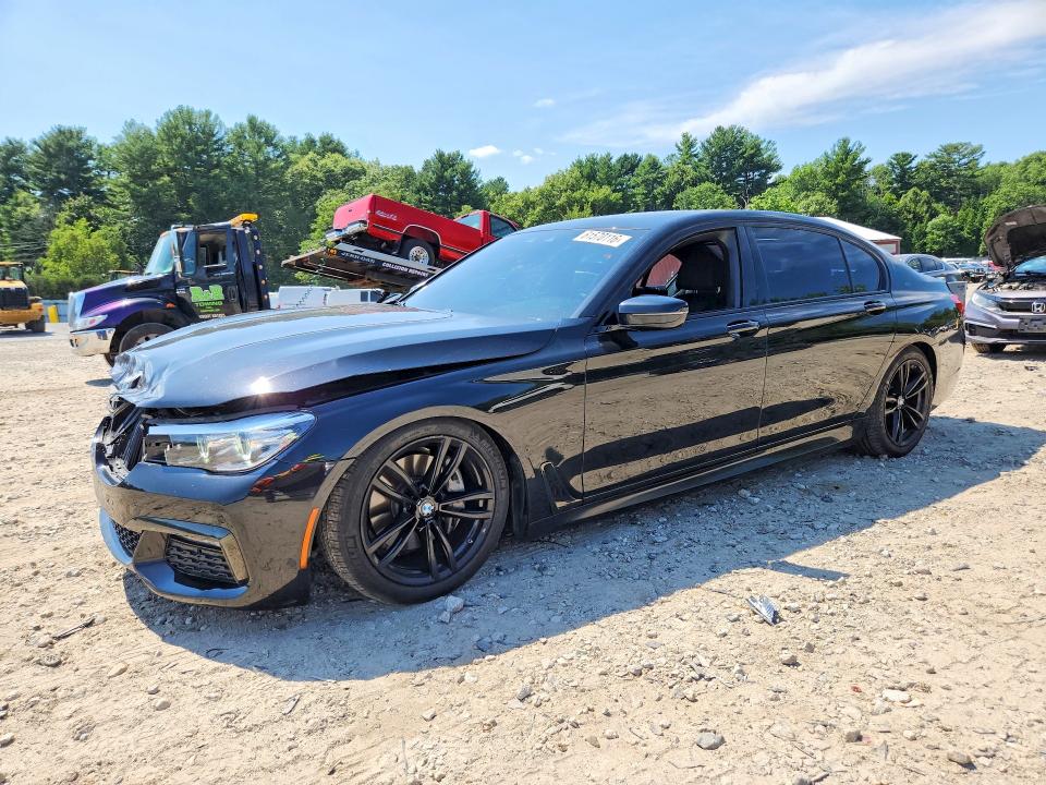 2019 BMW 7er VIN WBA7E4C57KGV70292 — COPART salvage auction photo