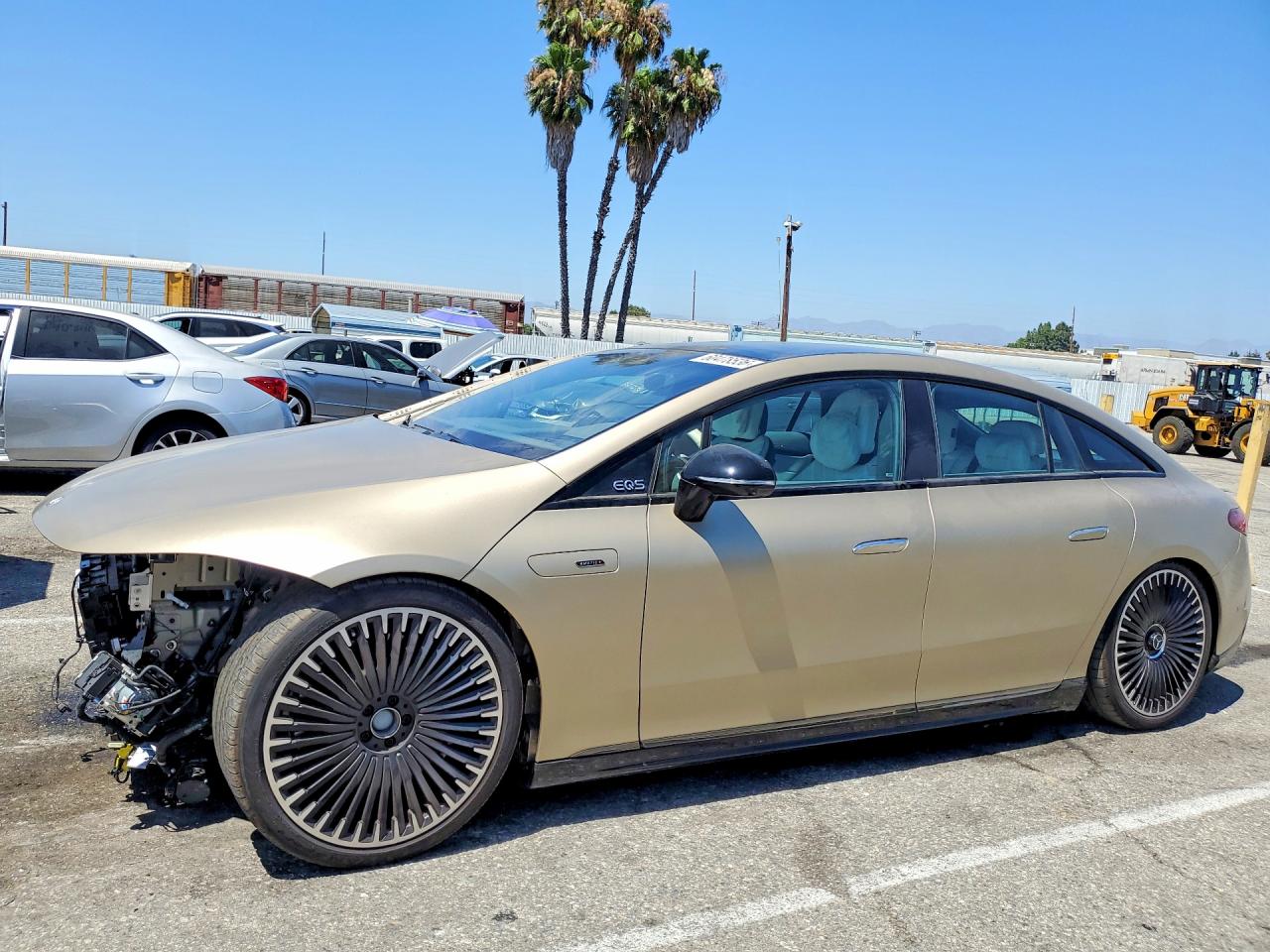 2024 Mercedes-Benz EQS VIN W1KCG5FB7RA044234 — COPART salvage auction photo
