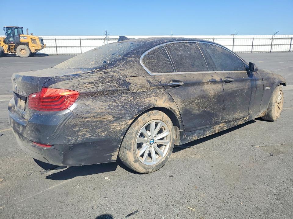 2014 BMW 5er VIN WBA5A5C56ED504914 COPART salvage auction — FRONT END, Ca - Salvage Certificate, sold $425 on 2026-07-23 (photo 3)