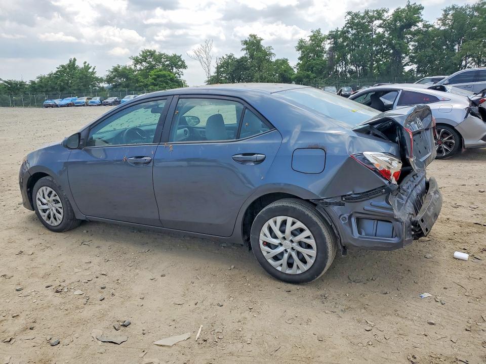2018 Toyota Corolla VIN 5YFBURHE2JP810920 COPART salvage auction — REAR END, Md - Cert Of Salvage < 75% Damage, sold $3,550 on 2026-07-21 (photo 2)
