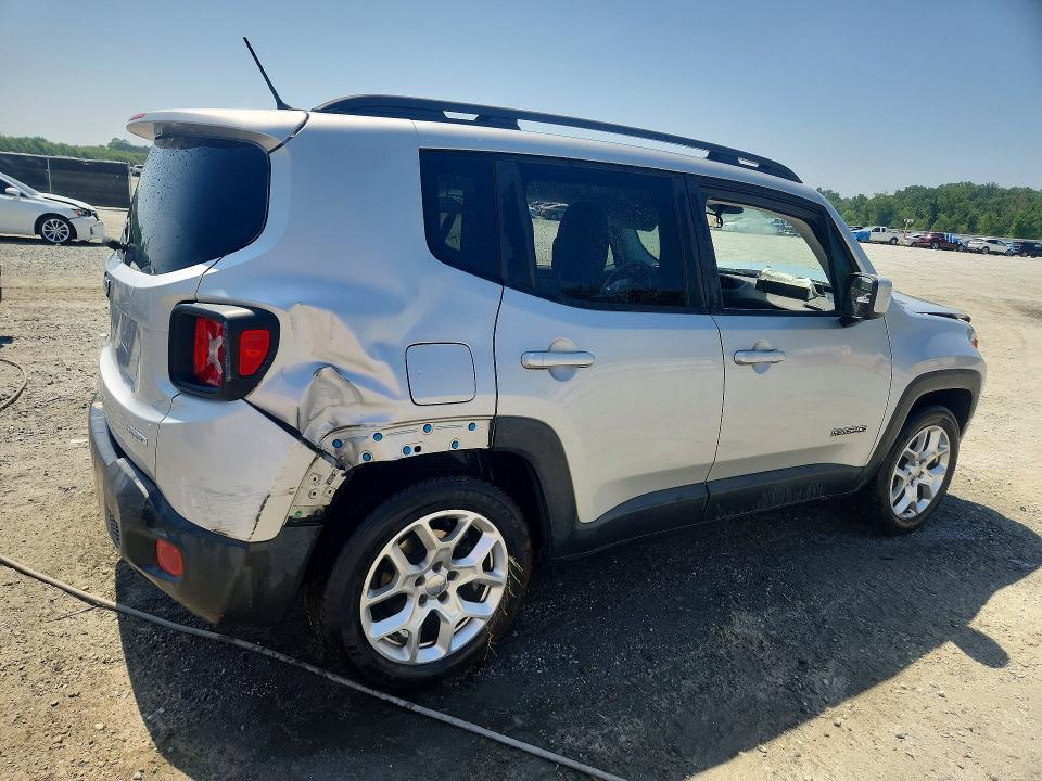 2015 Jeep Renegade VIN ZACCJABT6FPC05719 COPART salvage auction — FRONT END, Sc - Cert Of Title-Salvage, sold $550 on 2026-08-10 (photo 3)