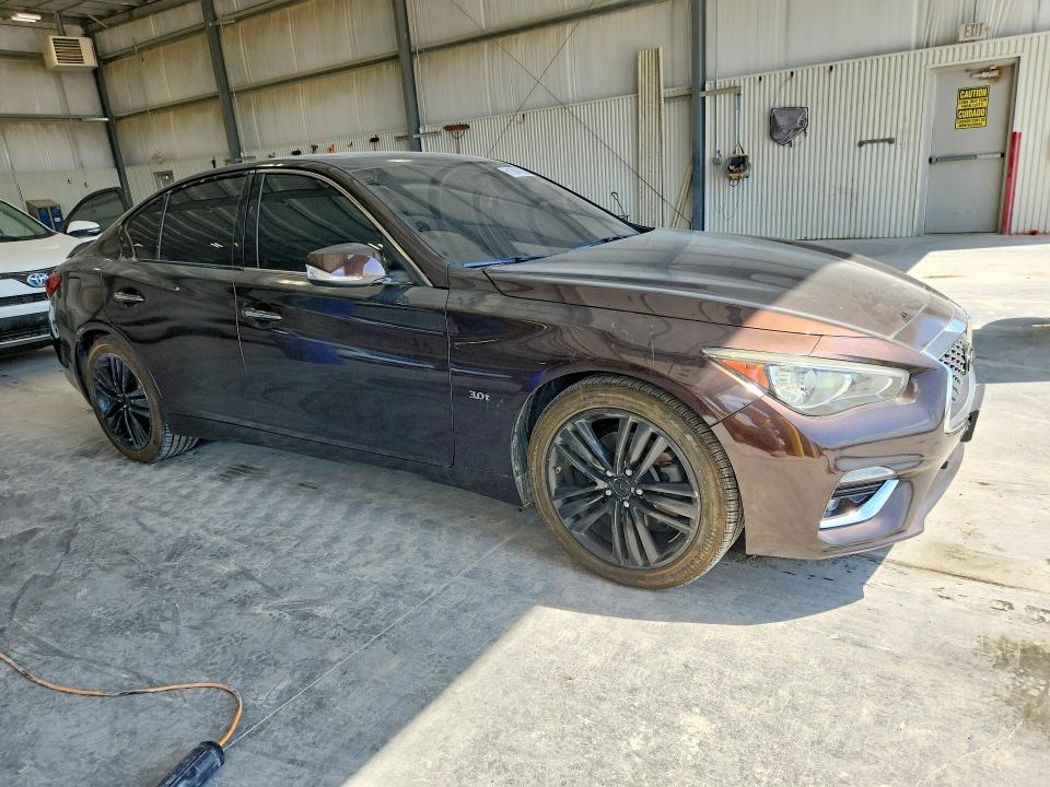 2019 Infiniti Q50 VIN JN1EV7AR4KM550412 COPART salvage auction — MINOR DENT/SCRATCHES, Ne - Cert Of Title-Rebuilt Salvage, sold $2,000 on 2026-07-21 (photo 4)