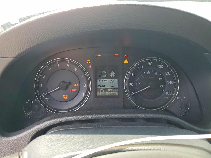 2011 Infiniti G37 VIN JN1CV6EL9BM263929 COPART salvage auction — FRONT END, NY - MV-907A SALVAGE CERTIFICATE, sold $425 on 2026-07-22 (photo 9)