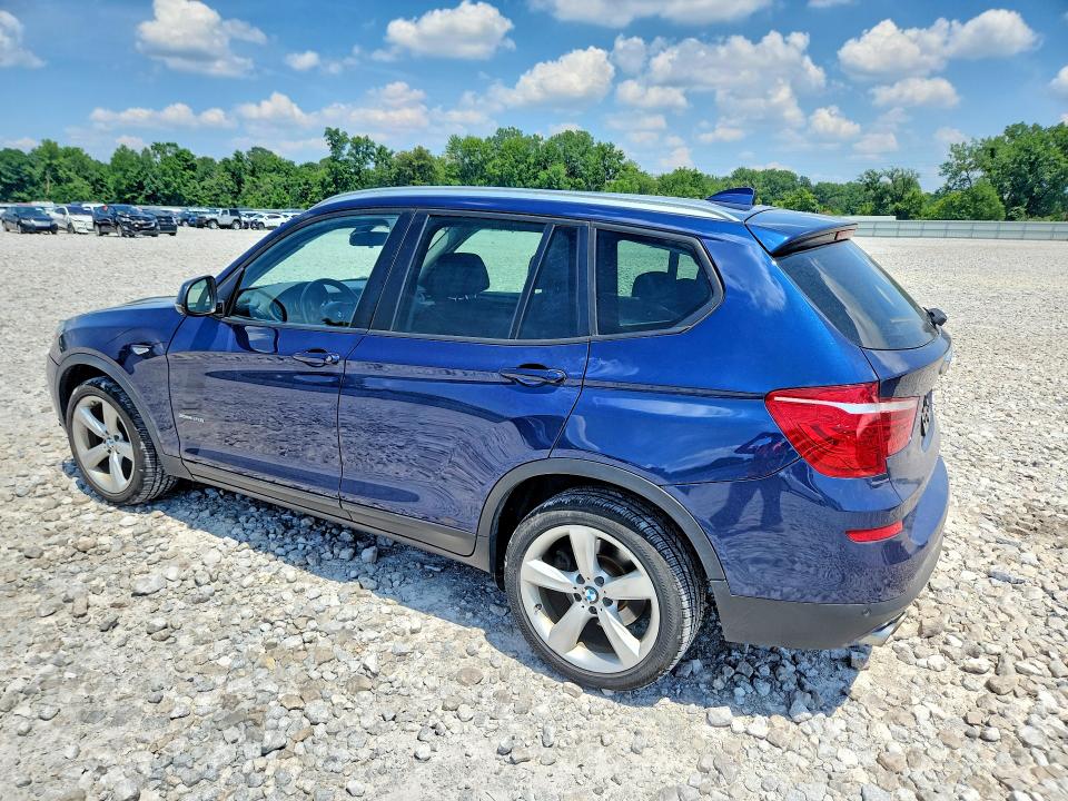 2017 BMW X3 VIN 5UXWX9C5XH0D98607 COPART salvage auction — MINOR DENT/SCRATCHES, Oh - Cert Of Title-Salvage, sold $3,300 on 2026-07-31 (photo 2)