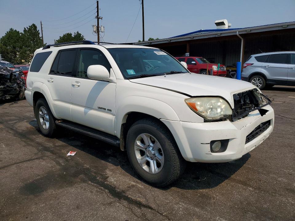 2007 Toyota 4runner VIN JTEBT17R770067176 COPART salvage auction — FRONT END, Co - Public - Salvage Title, sold $2,850 on 2026-07-14 (photo 4)