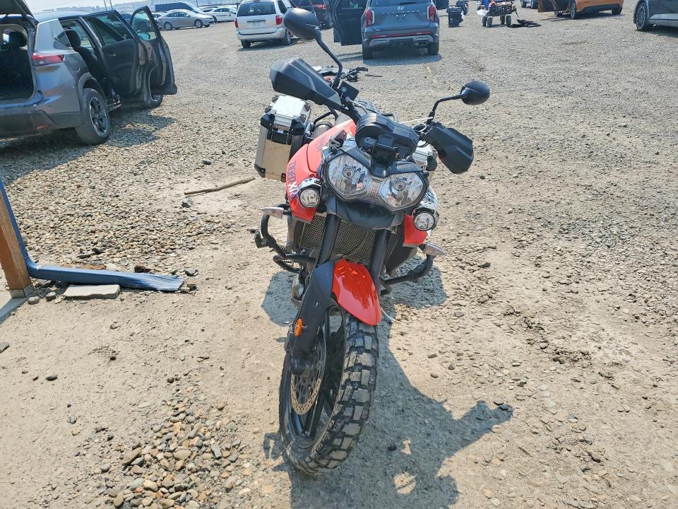 2016 Triumph motorcycle Tiger VIN SMTE04BFXGT722777 COPART salvage auction — FRONT END, MT - SALVAGE CERTIFICATE OF A VEHIC, sold $1,150 on 2026-09-05 (photo 2)
