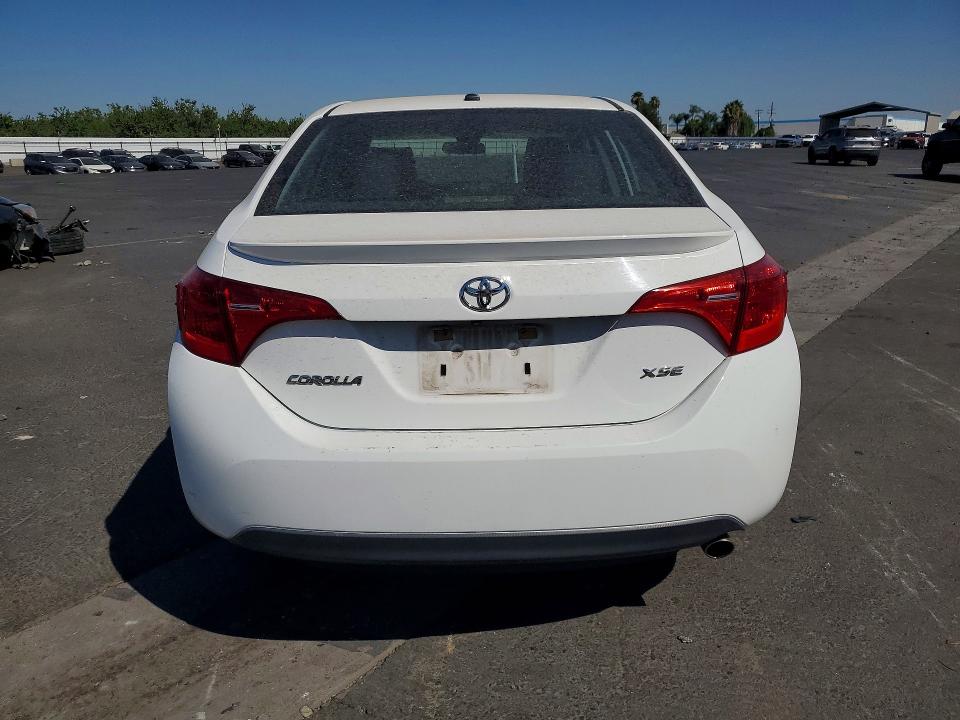 2017 Toyota Corolla VIN 5YFBURHE4HP677667 COPART salvage auction — FRONT END, Ca - Salvage Certificate, sold $4,300 on 2026-07-30 (photo 6)