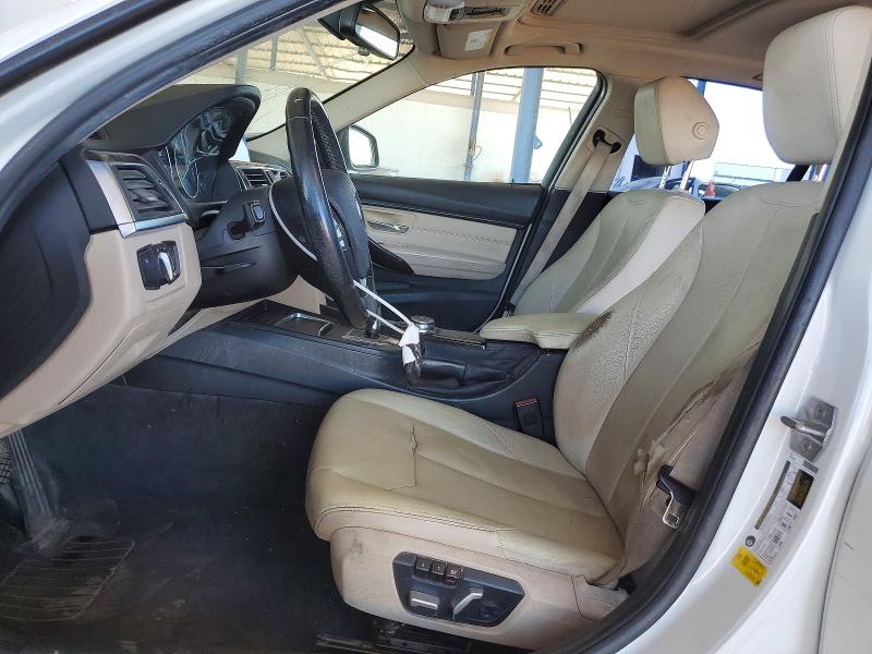 2016 BMW 3 series VIN WBA8E1G51GNT34284 COPART salvage auction — FRONT END, AZ - CERT OF TITLE - SALVAGE, sold $175 on 2026-07-30 (photo 7)