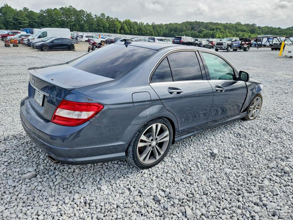 2008 Mercedes-benz C-klasse VIN WDDGF56X88F124501 COPART salvage auction — FRONT END, Ga - Cert Of Title-Salvage, sold $450 on 2026-08-04 (photo 3)