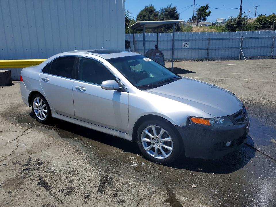 2006 Acura Tsx VIN JH4CL96896C022011 COPART salvage auction — MINOR DENT/SCRATCHES, CA - CERT OF TITLE-SALVAGED, sold $375 on 2026-07-16 (photo 4)