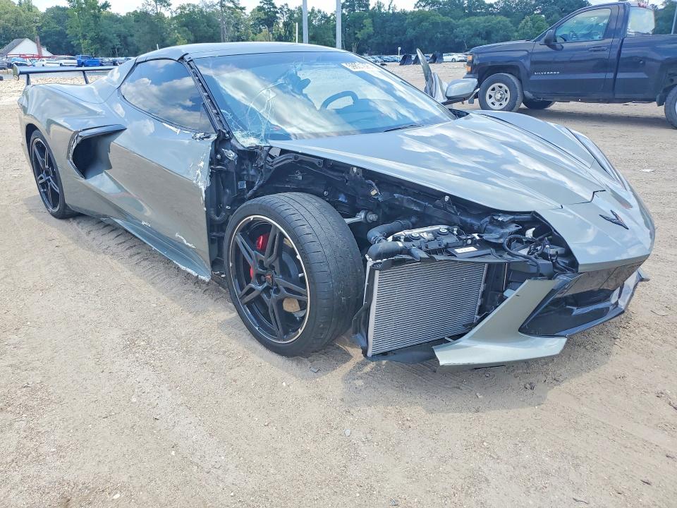 2022 Chevrolet Corvette VIN 1G1YB3D48N5114245 COPART salvage auction — FRONT END, La - Cert Of Title-Salvage, sold $37,750 on 2026-07-07 (photo 4)