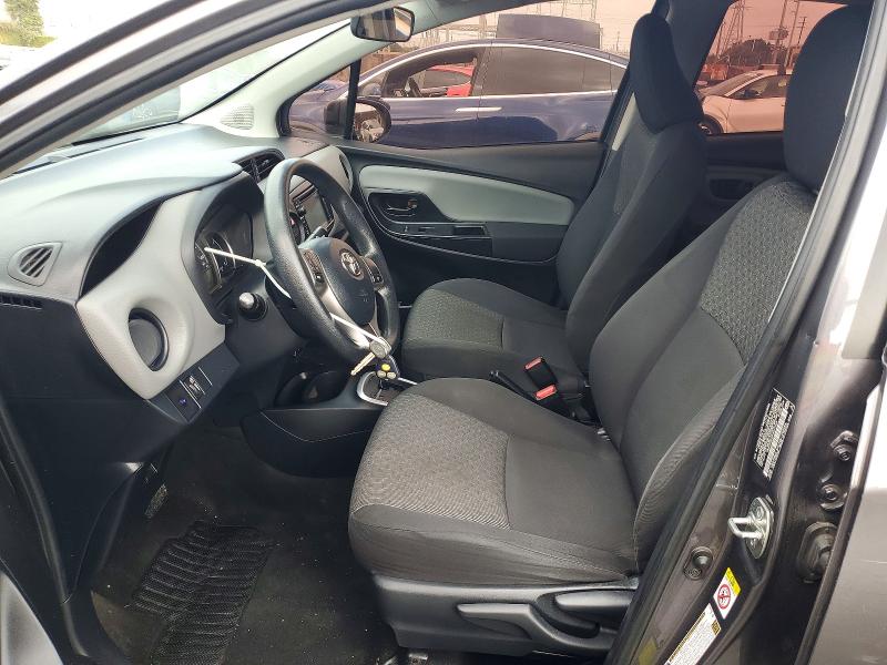 2017 Toyota Yaris VIN VNKKTUD32HA077803 COPART salvage auction — FRONT END, CA - SALVAGE CERTIFICATE, sold $1,650 on 2026-07-29 (photo 7)