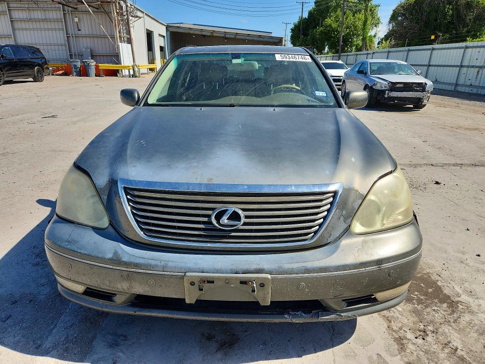 2006 Lexus Ls 430 VIN JTHBN36F065045473 COPART salvage auction — REAR END, TX - SALVAGE VEHICLE TITLE (P), sold $275 on 2026-07-14 (photo 5)